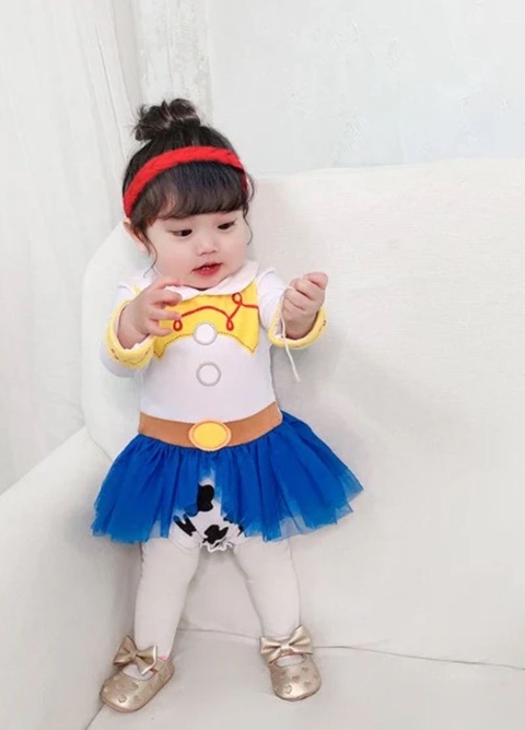 Fantasia Infantil Menina Jessie Disney