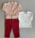 Conjunto Infantil Menina Calça Veludo Kit Com 3 Peças Primark - comprar online