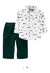 Conjunto Infantil Menino Com Camisa Manga Longa Carter's