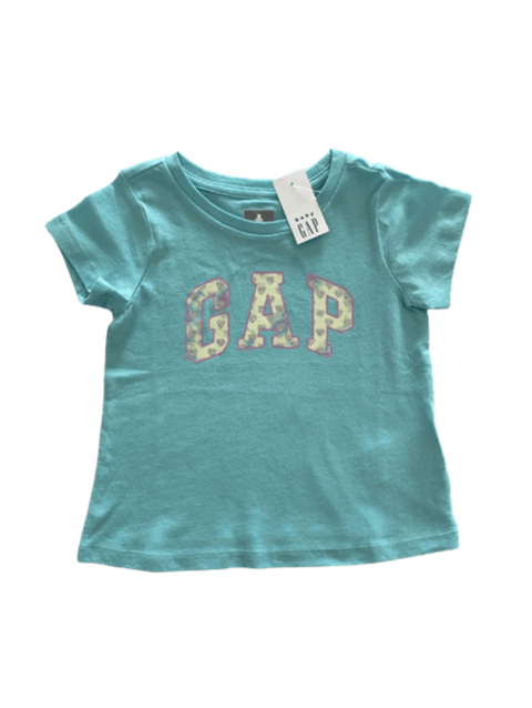 Blusa Infantil Menina Logo Coração Gap