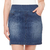 Saia Com Short Feminino Adulto Jeans S.C.& CO