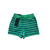 Short Infantil Menina Verde Listrado Tommy Hilfiger