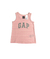 Blusa Regata Infantil Menina Rosa Listrada Gap