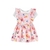 Jardineira Com Body Infantil Menina Floral Carter's