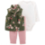 Conjunto Infantil Menina Colete Floral Kit Com 3 Peças Carter's