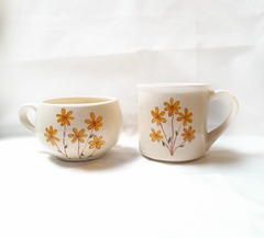 Taza florcitas