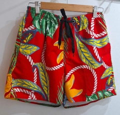 Short de Baño hojas