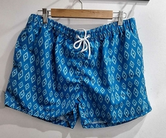 Short de Baño importado hojas rombos
