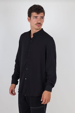 Camisa Lino Manga Larga - comprar online