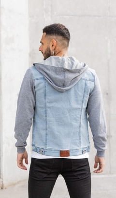 Campera Jean mangas Algodon - comprar online