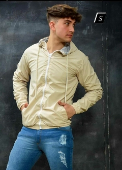 Rompeviento Impermeable beige