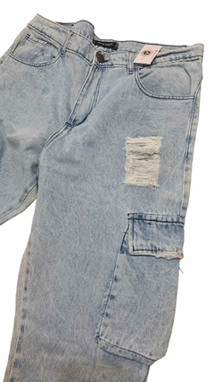 jean mom cargo oxido - comprar online
