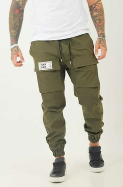 Jogger cargo Gabardina - comprar online