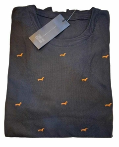 Sweater Bordado Cuello redondo