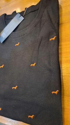 Sweater Bordado Cuello redondo - comprar online