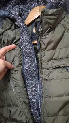 Campera Doble Cierre Verde - comprar online