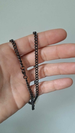 Collar Acero Negro 2 - comprar online