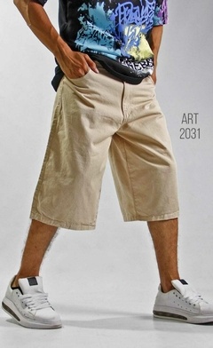 Bermuda Baggy beige - comprar online