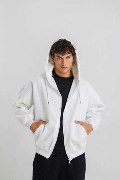 Campera Friza Oversize lisa en internet