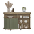 Buffet Magnum - Carvalho / Menta - comprar online