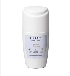 Antitranspirante Roll-on algodão e jasmim 55ml Eudora
