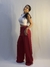 Calça Têmis Alfaiataria Vermelho Cereja - KEFI