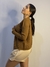 Casaco Amsterdam Tricot Marrom Caramelo