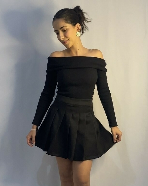 Shorts Saia Santorini Preto - comprar online