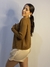 Casaco Amsterdam Tricot Marrom Caramelo