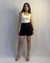 Shorts Clara Preto na internet