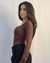 Body Ana Marrom Chocolate - comprar online