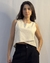 Cropped Jade Linho Creme na internet