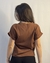 Camiseta Hanna Marrom Chocolate - loja online