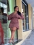 Vestido lastex manga - comprar online