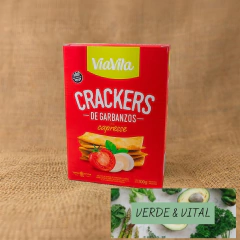 VIAVITA - CRACKER GARBANZO CAPRESSE X100 G - Sin Tacc