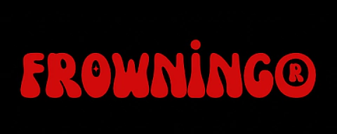 Frowning