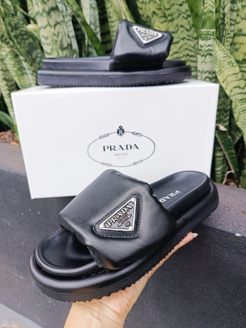Slide Prada Luxo Black