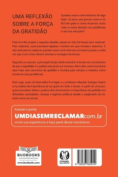 #umdiasemreclamar: Descubra por que a gratidão pode mudar a sua vida - comprar online