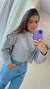 Blusa Mousse Cinza - Meu Cabide