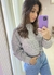 Blusa Mousse Cinza - loja online