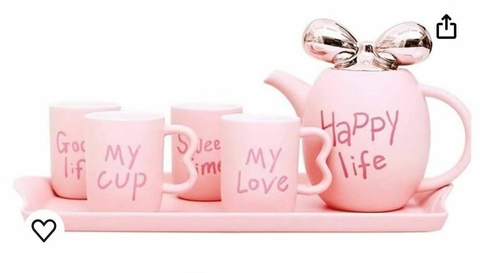 SET DE TE DE CERAMICA