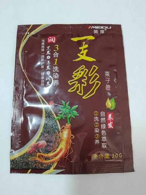 TINTE DE JENGIBRE PARA EL CABELLO