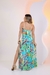 Conjunto estampado saia longa + cropped - comprar online