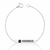 Pulseira placa personalizável