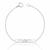 Pulseira placa personalizável - comprar online