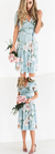 Vestido largo bohemio de verano con estampado Floral para mujer, traje holgado - Timoteo Villa Garcia