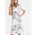 Vestido largo bohemio de verano con estampado Floral para mujer, traje holgado