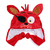Gorro de felpa de animales de cinco noches, sombrero de invierno, mujeres, hombr