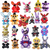 FNAF-Juguetes de Peluche de 18cm, Freddy, Fazbear, Bear, Foxy, Rabbit, Bonnie - Timoteo Villa Garcia