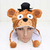 Gorro de felpa de animales de cinco noches, sombrero de invierno, mujeres, hombr - tienda en línea